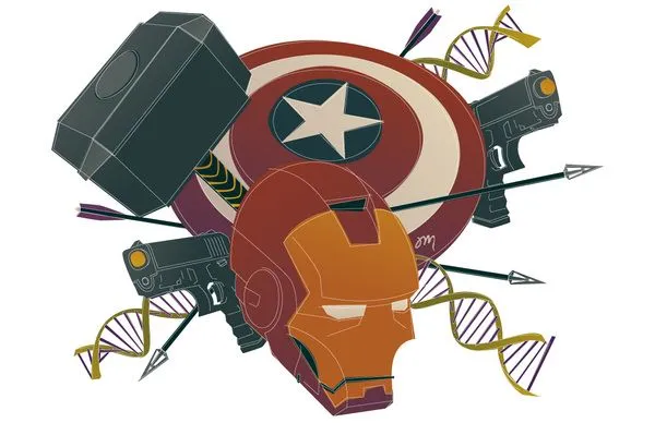 DzineGeek: Incredible Illustrations to Celebrate The Avengers Pop ... DzineGeek: Incredible Illustrations to Celebrate The Avengers Pop ...