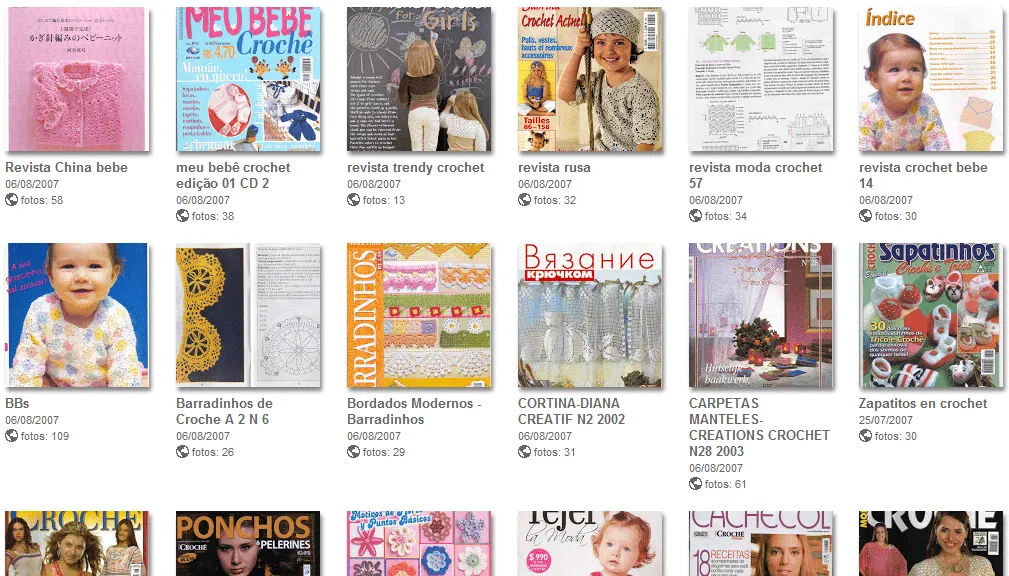 72 Revistas de Crochet. Recopilacion Picasa - Patrones Crochet 72 Revistas de Crochet. Recopilacion Picasa - Patrones Crochet