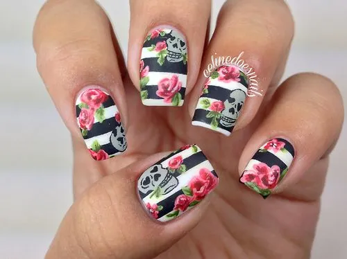 73 fotos de unhas decoradas com flores para 2014 | Fotos de unhas ...
