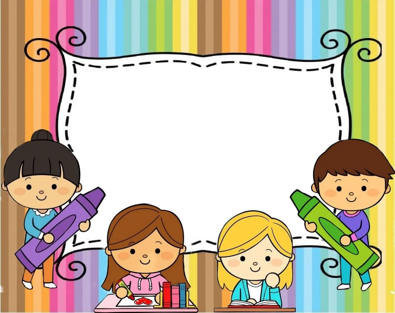 77 ideas de Caratulas | bordes y marcos, manualidades escolares, etiquetas  preescolares