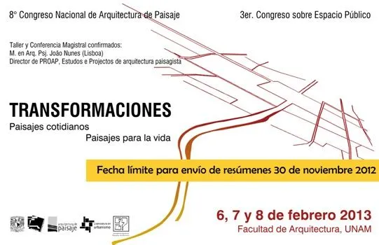 8° Congreso Nacional de Arquitectura de Paisaje | IFLA News Brief 8° Congreso Nacional de Arquitectura de Paisaje | IFLA News Brief