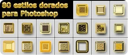 80 estilos dorados gratis para Photoshop | portafolio blog 80 estilos dorados gratis para Photoshop | portafolio blog