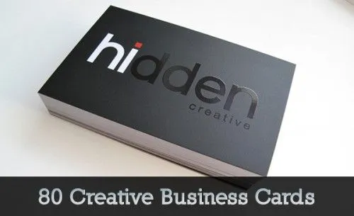 80 Tarjetas de presentación creativas | Interlinkeo