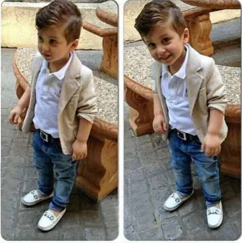 2 8Y ropa del bebé fijó señores sólido 3 unids Jeans para niños ... 2 8Y ropa del bebé fijó señores sólido 3 unids Jeans para niños ...