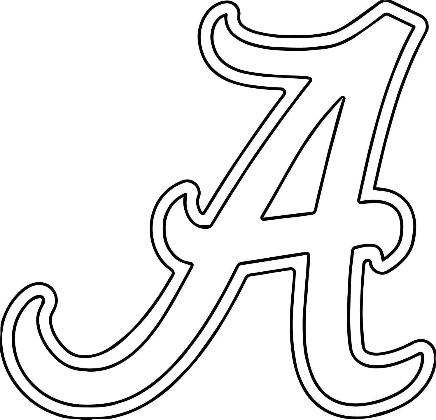 9+ Alabama Football Coloring Pages | Football coloring pages, Coloring pages, Letter stencils printables 9+ Alabama Football Coloring Pages | Football coloring pages, Coloring pages, Letter stencils printables