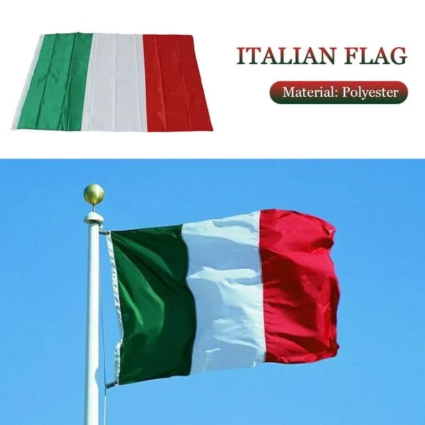 90x150cm Poliéster Verde Blanco Rojo Banderas nacionales italianas Bandera que agita con la mano Likrtyny 3rj7yn7gb6wp5yv8 | Walmart en línea 90x150cm Poliéster Verde Blanco Rojo Banderas nacionales italianas Bandera que agita con la mano Likrtyny 3rj7yn7gb6wp5yv8 | Walmart en línea