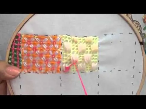 98.- Bordado fantasia cobijita para bebe - YouTube 98.- Bordado fantasia cobijita para bebe - YouTube