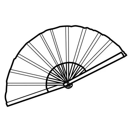 ABANICOS DIBUJOS PARA COLOREAR | Dibujos para colorear ABANICOS DIBUJOS PARA COLOREAR | Dibujos para colorear