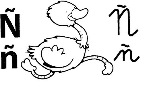FICHAS DEL ABECEDARIO CON DIBUJOS INFANTILES PARA PINTAR FICHAS DEL ABECEDARIO CON DIBUJOS INFANTILES PARA PINTAR
