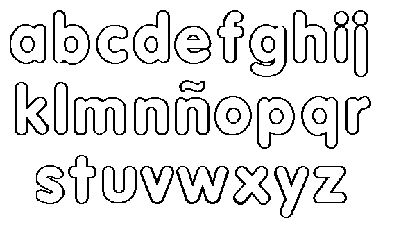 Abcdario completo - Imagui