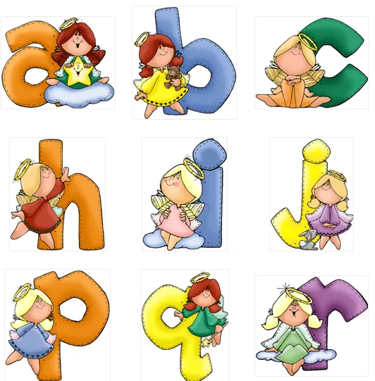 Moldes de abecedario en foami para imprimir - Imagui