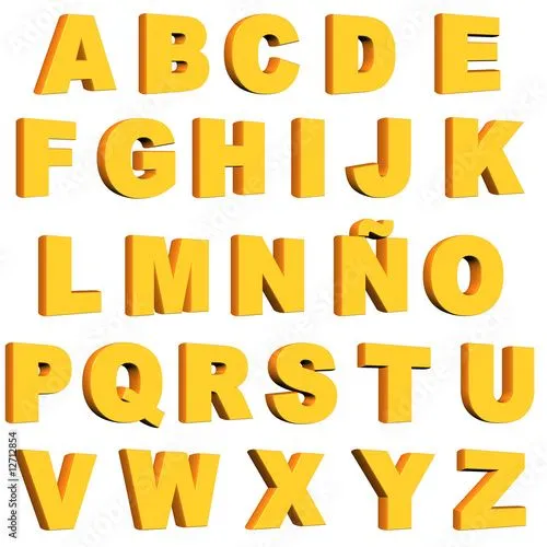 Abecedario 3d" Fotos de archivo e imágenes libres de derechos en ...
