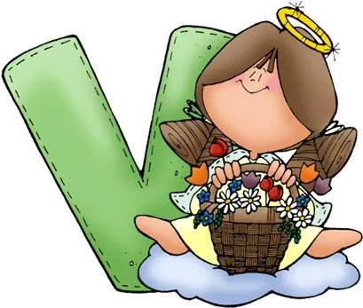 Abecedario de Angeles. Son celestialmente bonitos -Orientacion Andujar