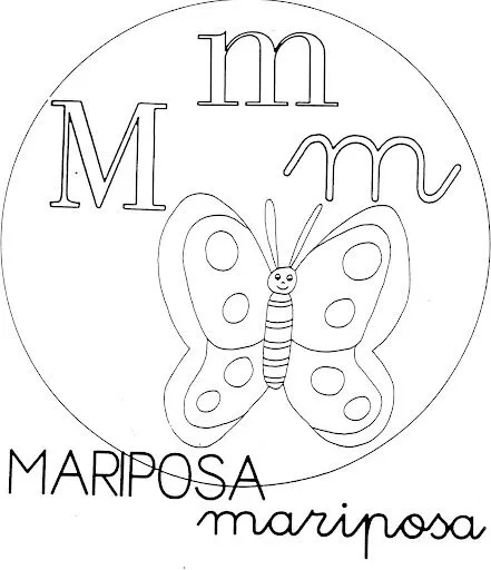 ABECEDARIO COMPLETO PARA COLOREAR | Dibujos para colorear