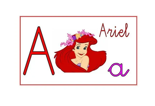 Abecedario de Disney - Imagui