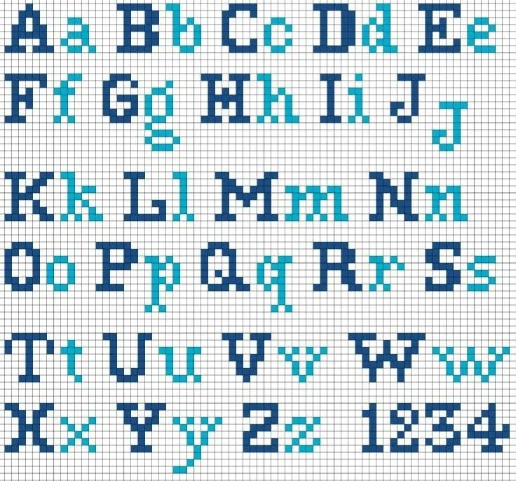 Abecedario fácil punto de cruz | Letras de punto de cruz, Abecedario punto de cruz, Alfabeto de punto de cruz Abecedario fácil punto de cruz | Letras de punto de cruz, Abecedario punto de cruz, Alfabeto de punto de cruz
