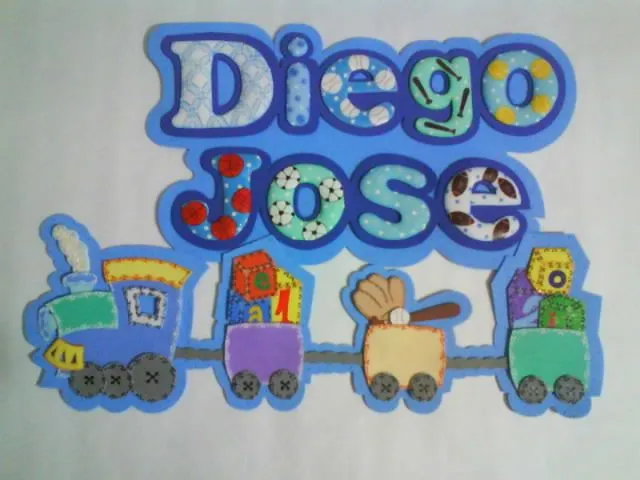 Abecedario en foami decoradas - Imagui