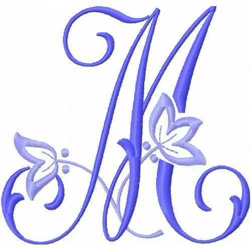 ABECEDARIO CON IMAGENES: ALFABETO CON BORDADO DE FLOR AZUL ABECEDARIO CON IMAGENES: ALFABETO CON BORDADO DE FLOR AZUL
