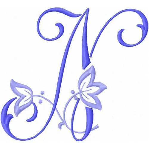 ABECEDARIO CON IMAGENES: ALFABETO CON BORDADO DE FLOR AZUL | Ideas ... ABECEDARIO CON IMAGENES: ALFABETO CON BORDADO DE FLOR AZUL | Ideas ...