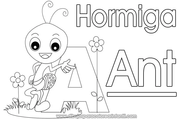 Dibujos para colorear alfabeto español - Imagui Dibujos para colorear alfabeto español - Imagui