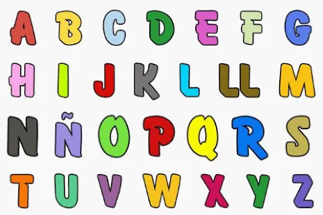 El Abecedario + imágenes para imprimir colorear y trazar - Para niños