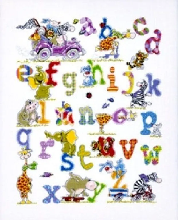Abecedario infantil | Aprender manualidades es facilisimo. Abecedario infantil | Aprender manualidades es facilisimo.