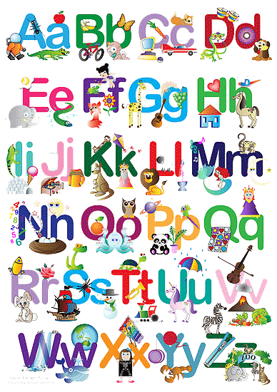 Abecedario ingles mayusculas y minusculas - Imagenes y dibujos ...