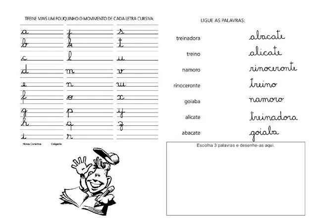 Abecedario en letra cursiva - Imagui Abecedario en letra cursiva - Imagui