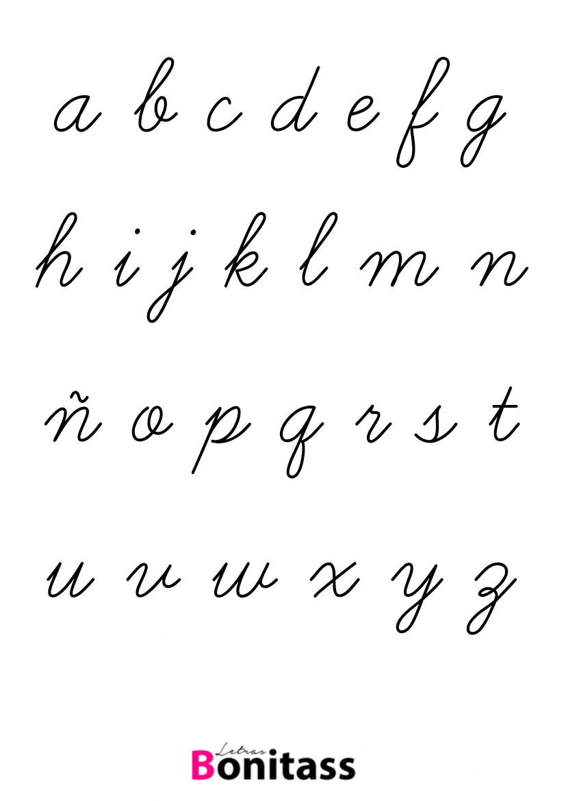 Abecedario de letras bonitas - 
