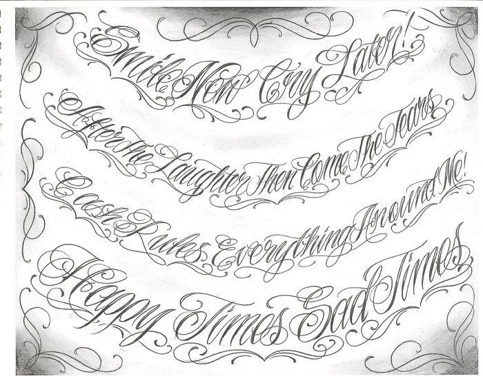 Abecedario de letras chicanas para tatuajes - Imagui | carlos ... Abecedario de letras chicanas para tatuajes - Imagui | carlos ...