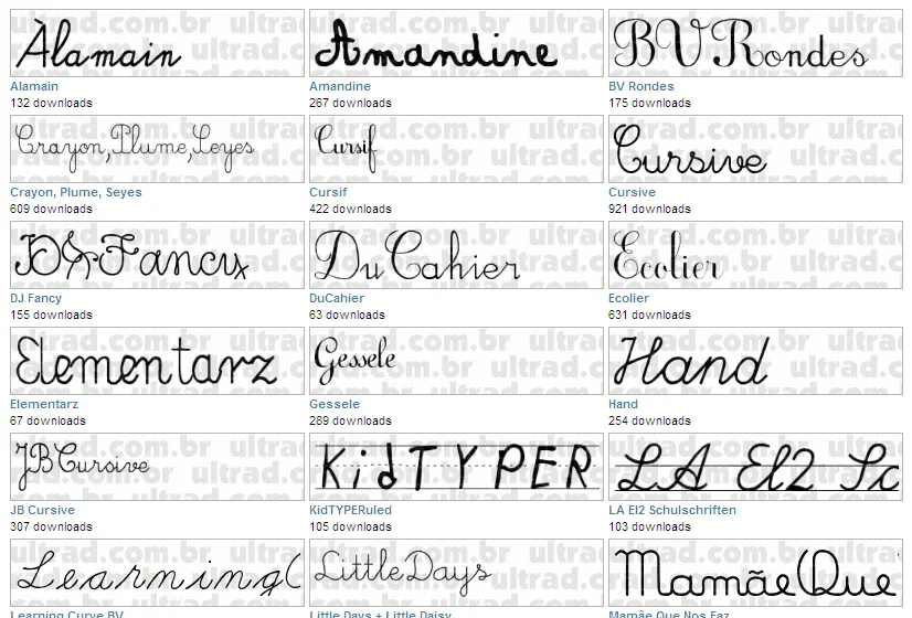 Abecedario letras cursivas para tatuajes - Imagui