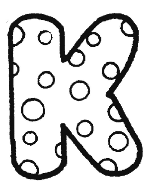 ABECEDARIO DE LUNARES PARA COLOREAR | Dibujos para colorear ABECEDARIO DE LUNARES PARA COLOREAR | Dibujos para colorear