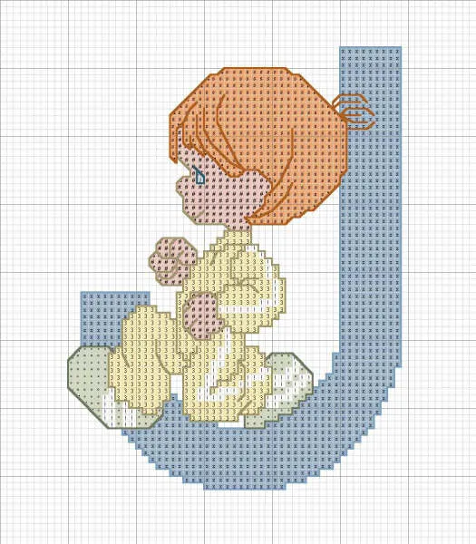 Momentos preciosos en punto de cruz - Imagui