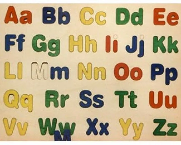 Abecedario en mayusculas y minusculas para niños - Imagui