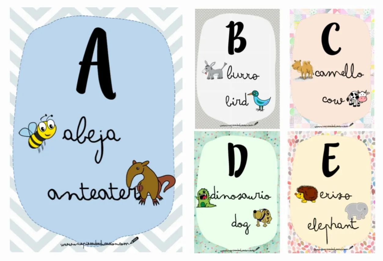 Abecedario - Una Pizca de Educación | Familia · Maestros · Niños Abecedario - Una Pizca de Educación | Familia · Maestros · Niños