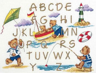 Patrones letras punto de cruz - Imagui