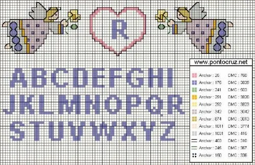 PATRONES GRATIS DE ABECEDARIOS PUNTO DE CRUZ - Imagui PATRONES GRATIS DE ABECEDARIOS PUNTO DE CRUZ - Imagui