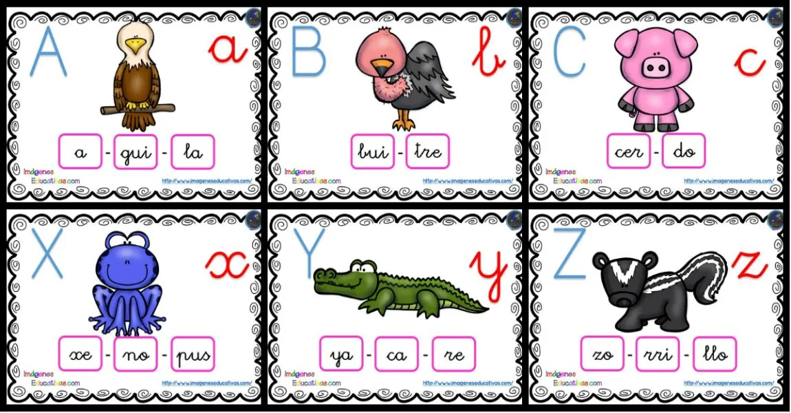 ABECEDARIO silábico listo para descargar e imprimir y totalmente original 2017 – Imagenes Educativas ABECEDARIO silábico listo para descargar e imprimir y totalmente original 2017 – Imagenes Educativas