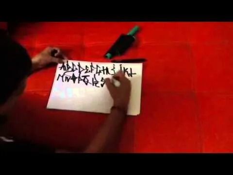 Abecedario Tag (firma placa) - YouTube