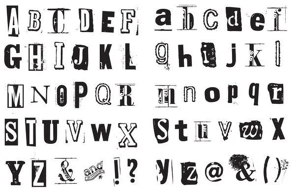 Abecedarios blanco negro para imprimir-Imagenes y dibujos para ... Abecedarios blanco negro para imprimir-Imagenes y dibujos para ...