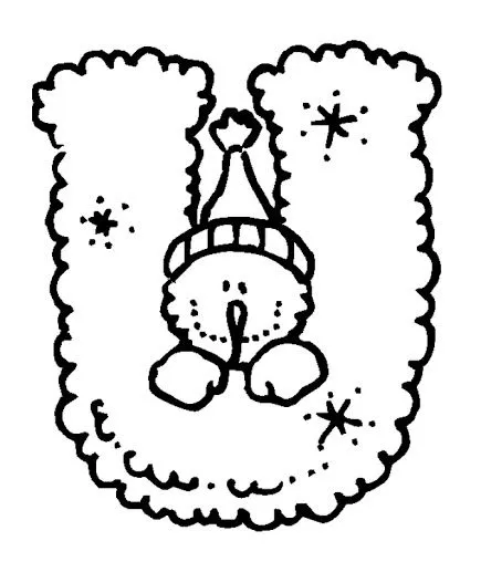 Abecedarios de Navidad para colorear | laclasedeptdemontse Abecedarios de Navidad para colorear | laclasedeptdemontse