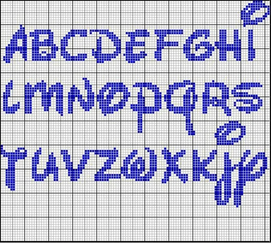 Abecedario en punto de cruz para imprimir gratis - Imagui Abecedario en punto de cruz para imprimir gratis - Imagui