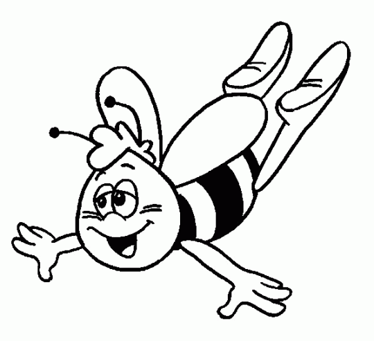 Abeja-para-colorear-online-540 ...