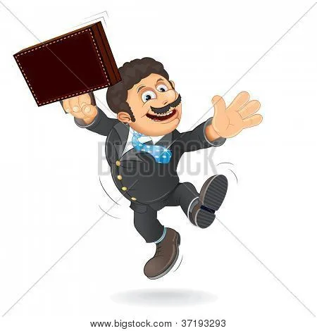 Abogado feliz salto. Ilustración de dibujos animados Fotos stock e ... Abogado feliz salto. Ilustración de dibujos animados Fotos stock e ...