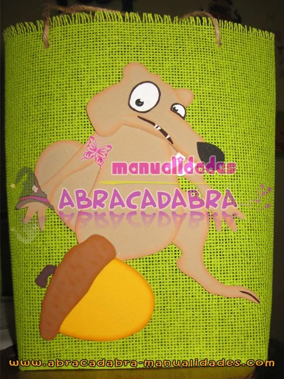 ABRACADABRA manualidades: COTILLON: La era de hielo.........!! ABRACADABRA manualidades: COTILLON: La era de hielo.........!!