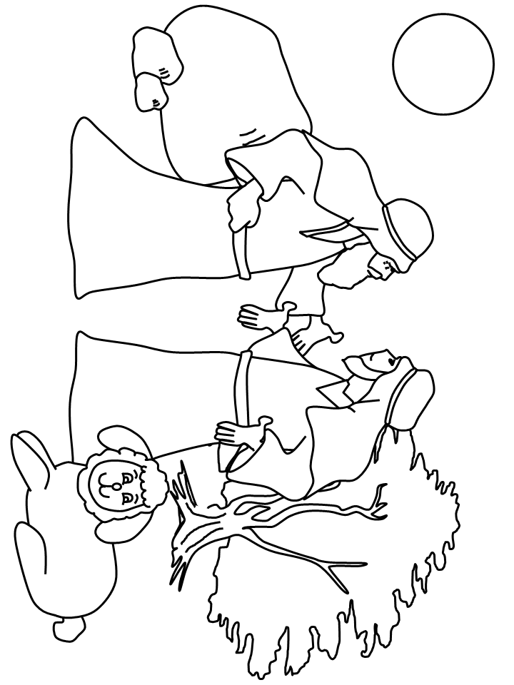 abraham y lot para colorear - Clip Art Library abraham y lot para colorear - Clip Art Library