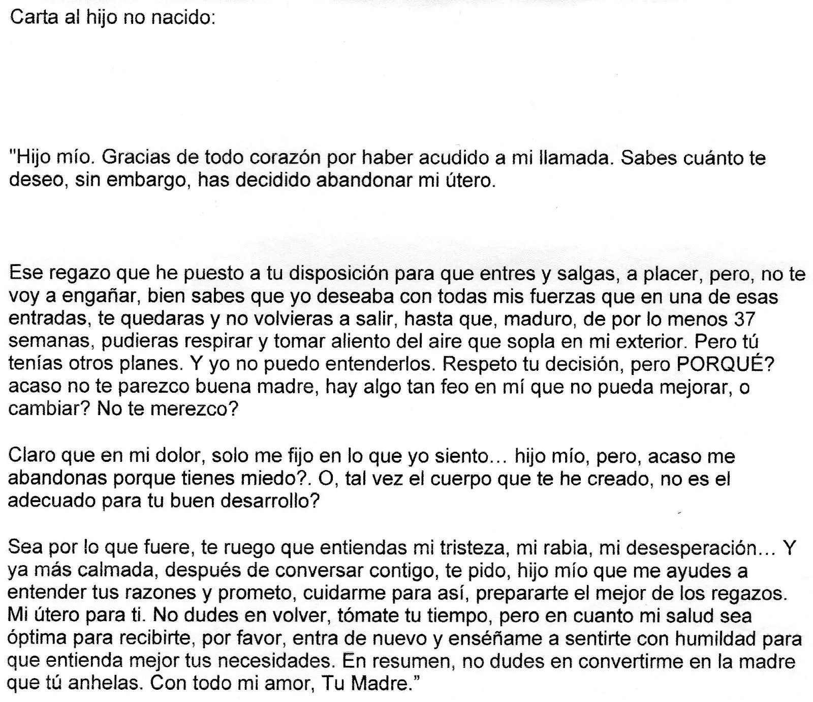 Abrazando la Maternidad: Pérdida de un bebé
