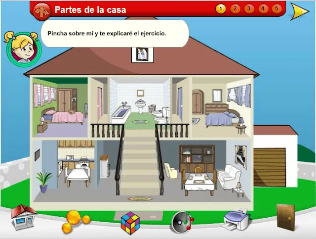 Abre tus ojos » Partes de la casa
