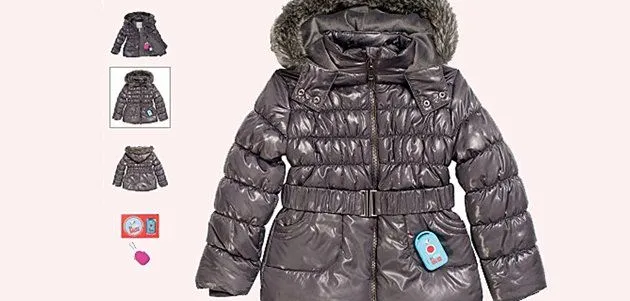 Abrigo con GPS para niños y para calmar a los padres