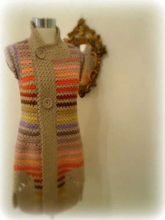 Abrigos, sacos y tapados a crochet. on Pinterest | Tejidos, Amor ... Abrigos, sacos y tapados a crochet. on Pinterest | Tejidos, Amor ...